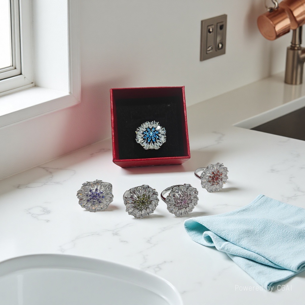 Cross-border new product ring for women, a niche design, fashionable and individual rotating ring, in an Instagram cool and cool style, light luxury