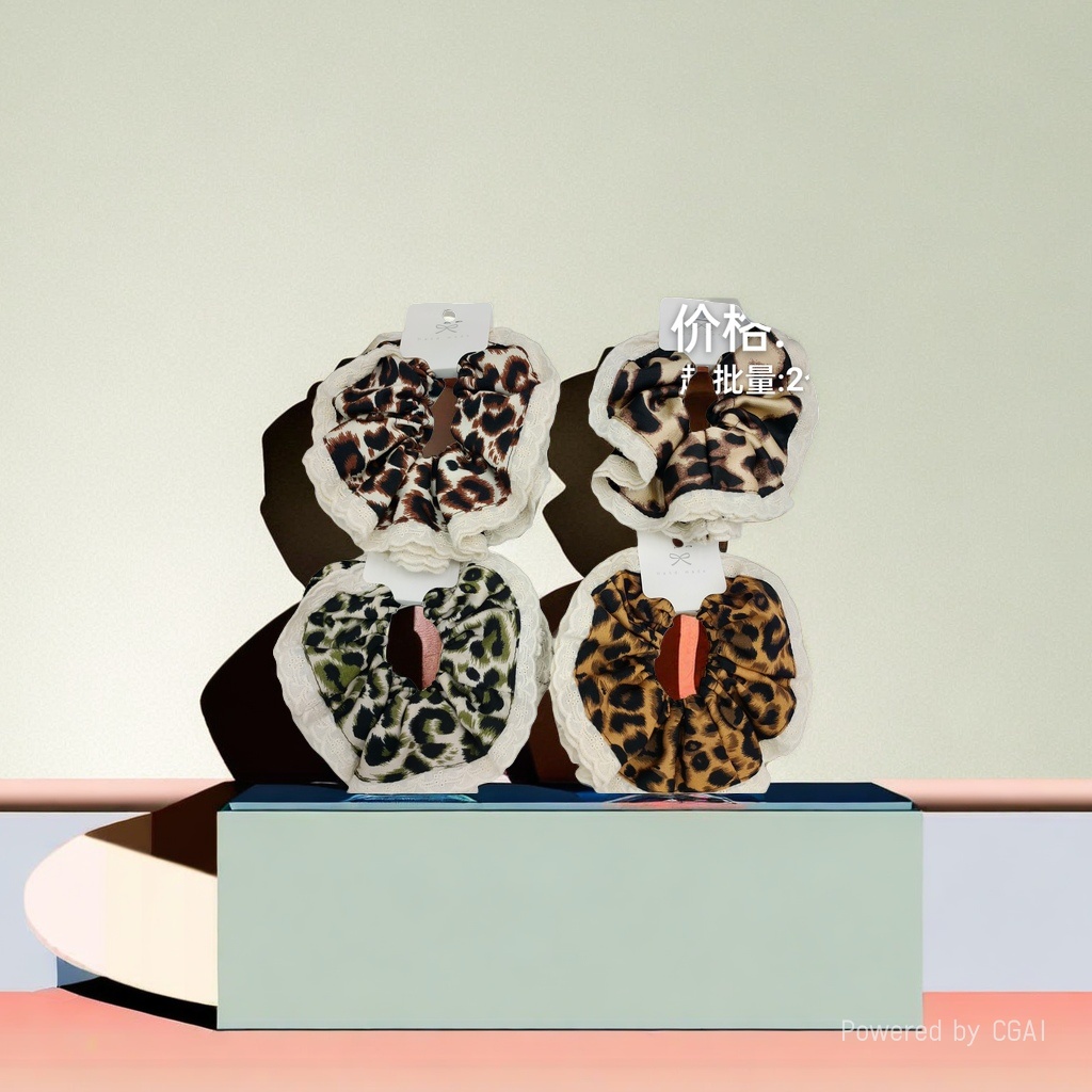 Large intestine hair bands, hair accessories and hair ties are fashionable and versatile hair tying products for ladies
