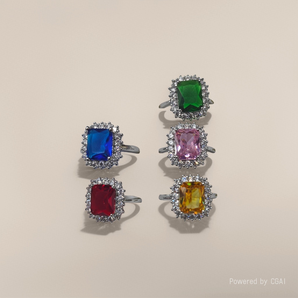 Hot-selling Starlight Queen Half the Empire Ring for Women set with Eight hearts and eight arrows high-carbon diamond wholesale