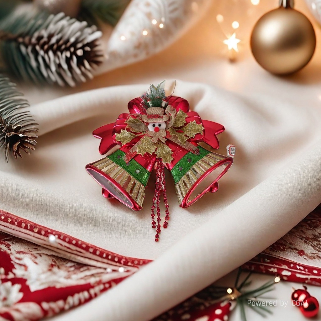 Christmas bell pendant as a gift decoration Specification image