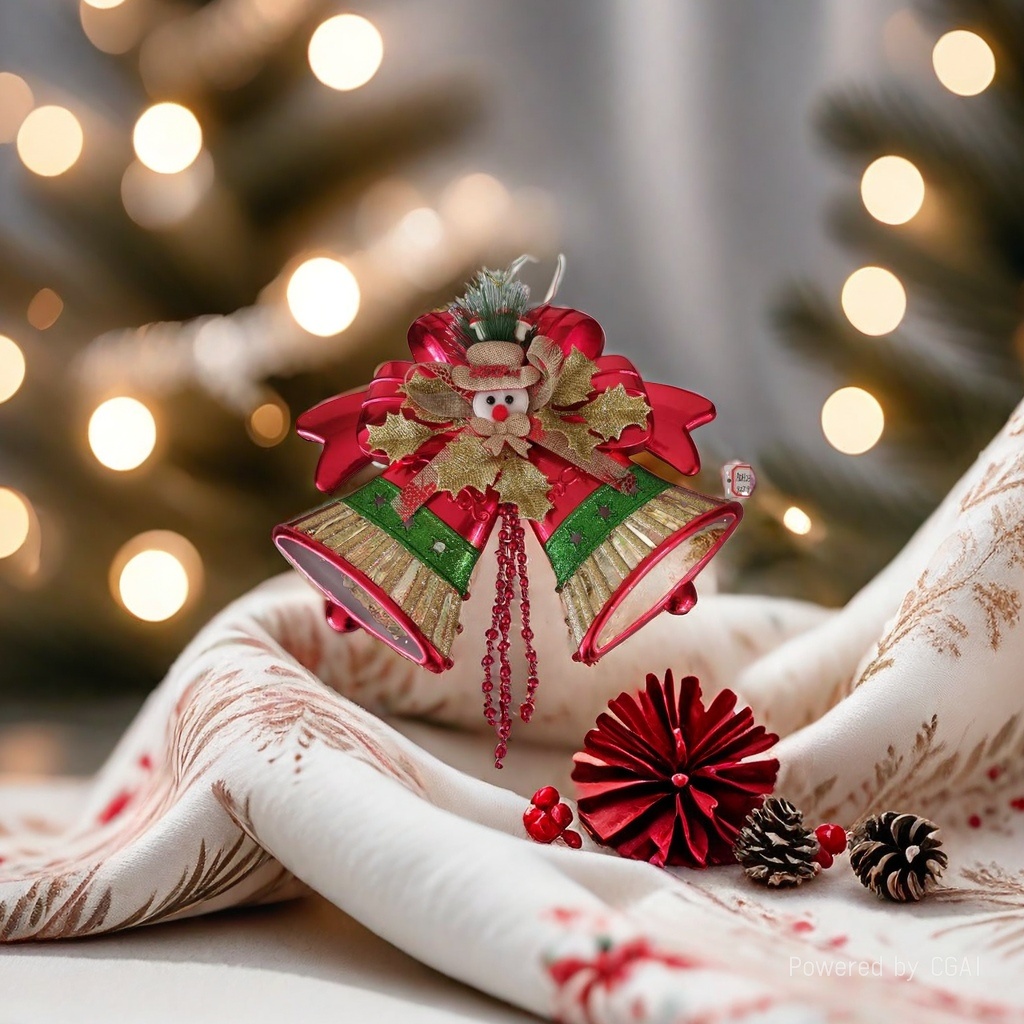 Christmas bell pendant as a gift decoration