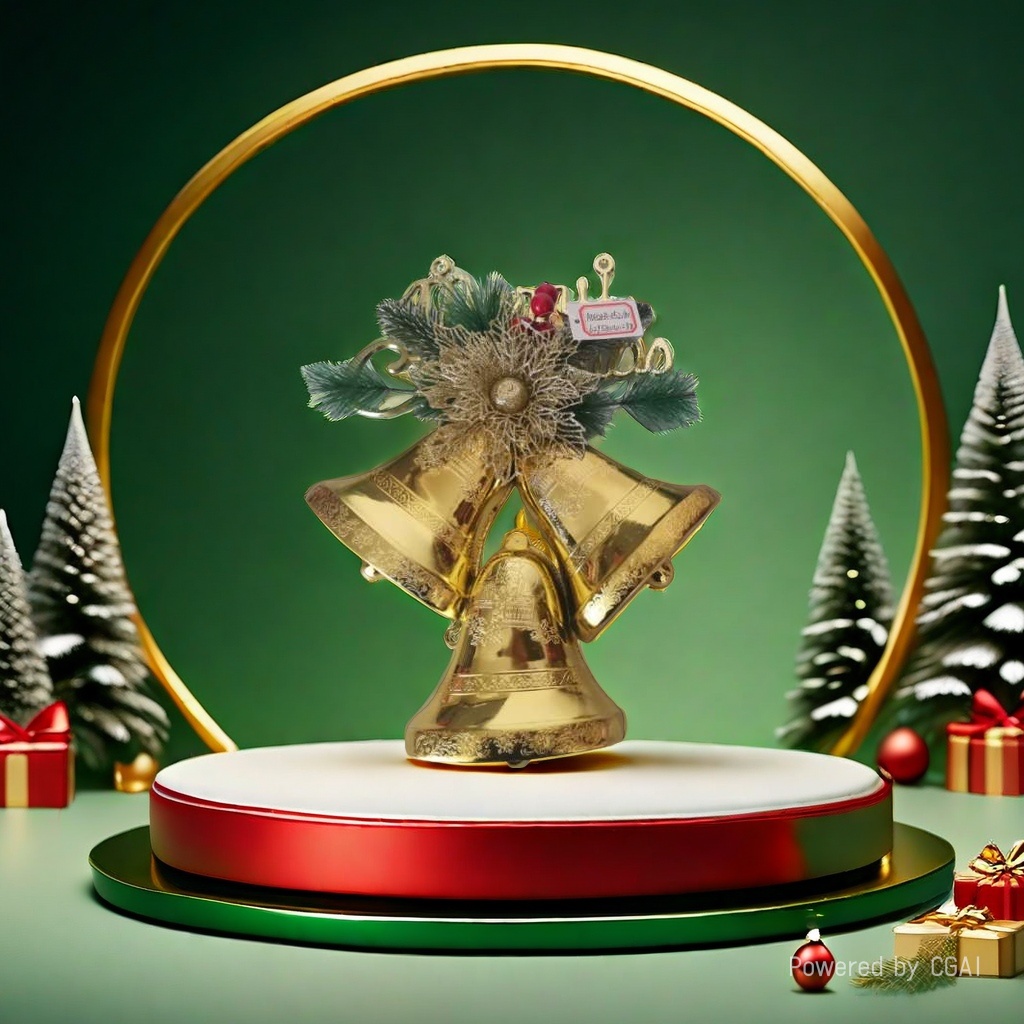 Christmas bell ornaments, Christmas hats, souvenir decorations details Picture