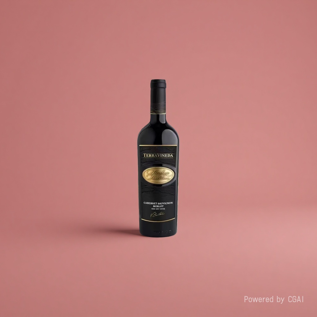 The Presidential Red Wine gift box contains black Martell blue wine Specification image