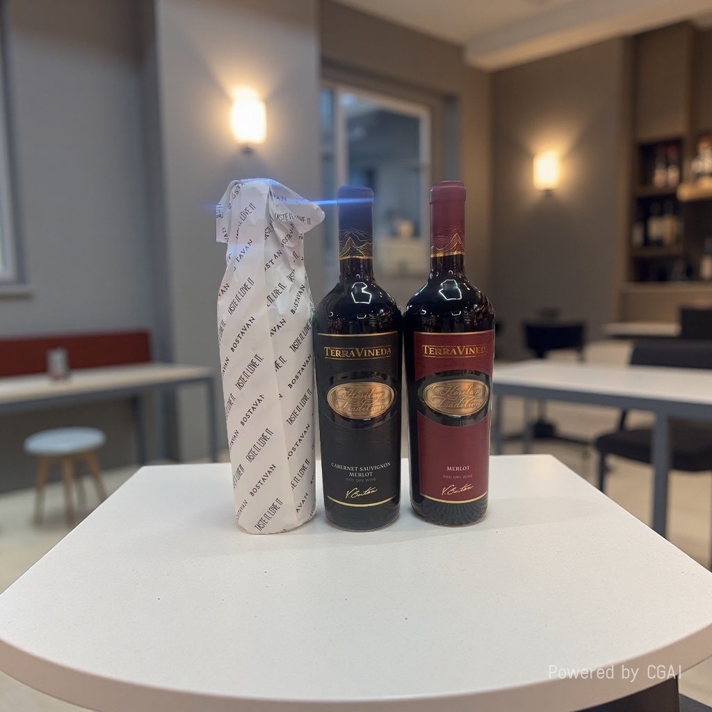 President's Red Wine Martell Blue and Black Wine Gift Box Wine details Picture