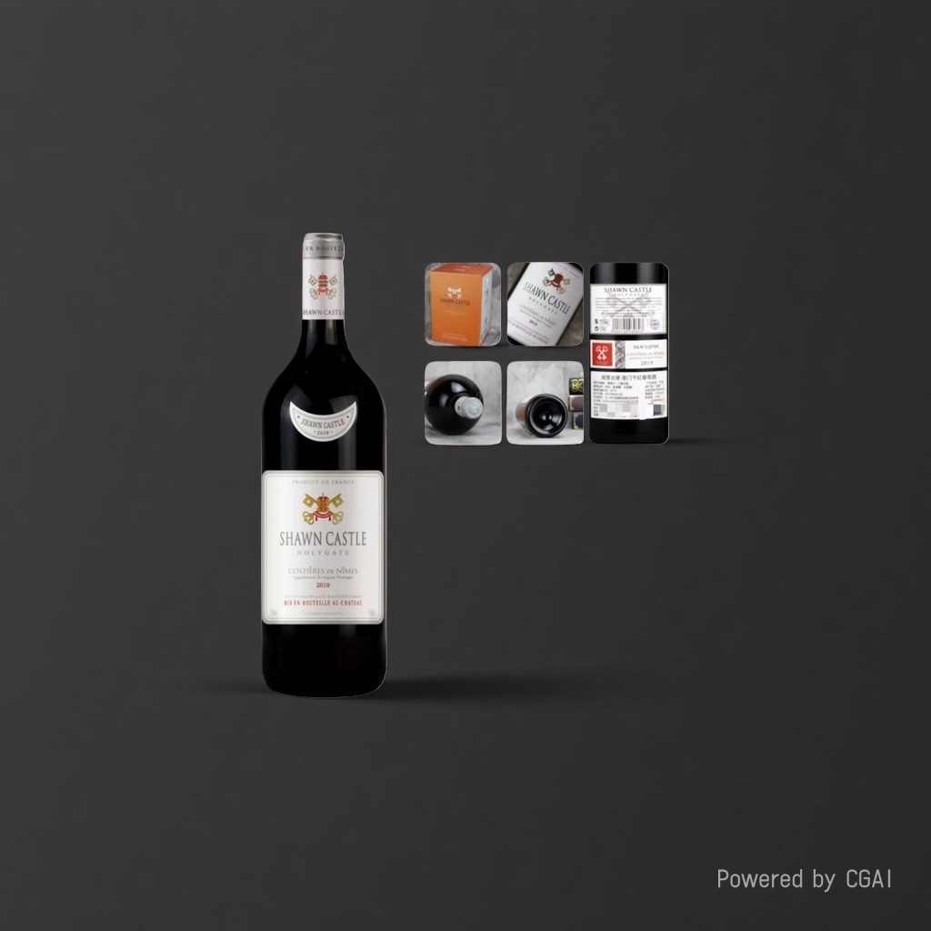 French original bottle imported red wine details Picture