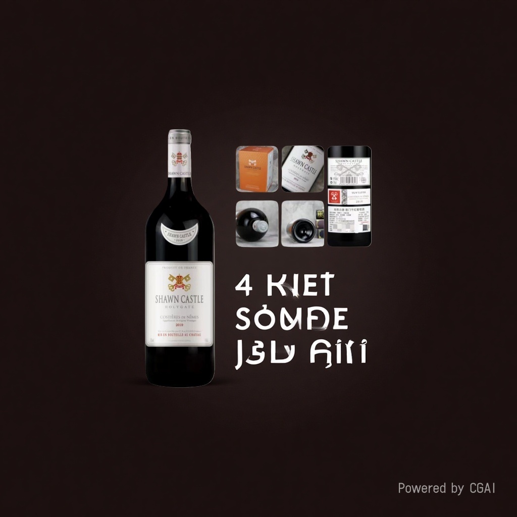 French original bottle imported red wine Specification image