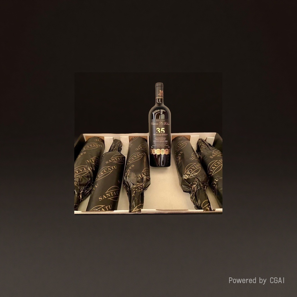 红酒玻璃酒瓶包装盒 酒精消毒棉片 玻璃水壶装酒礼盒