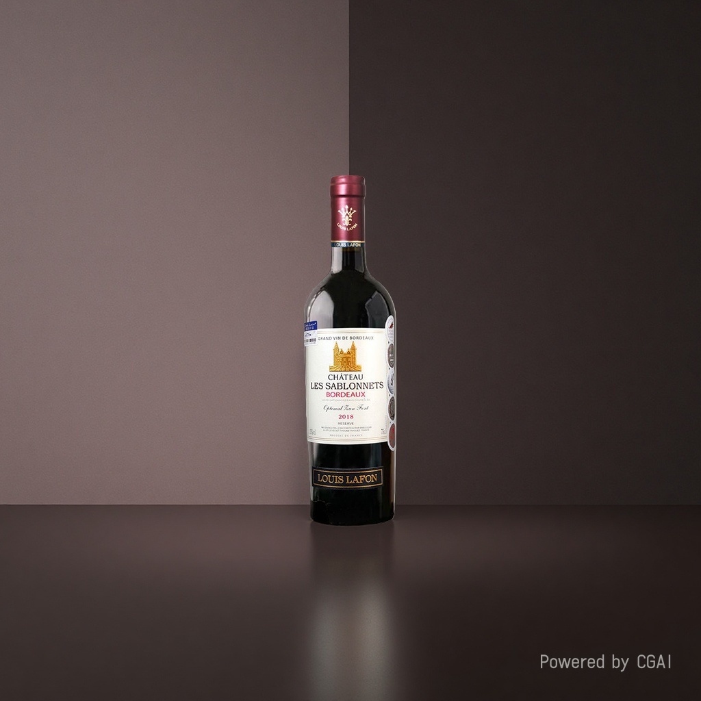 LOUIS LAFON Bordeaux dry Red Wine from France details Picture