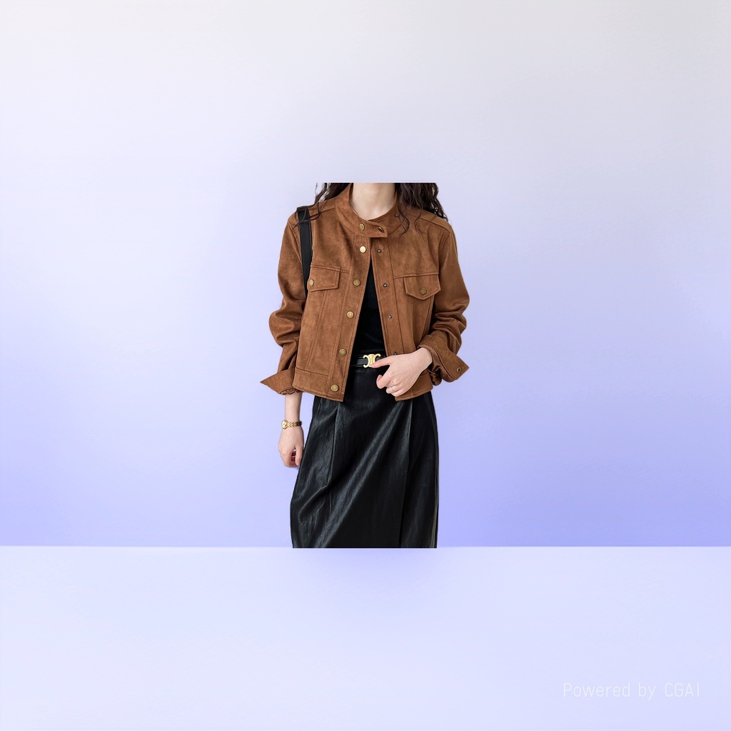 机车夹克短款工装女士夹克时尚帅气舒适高级感