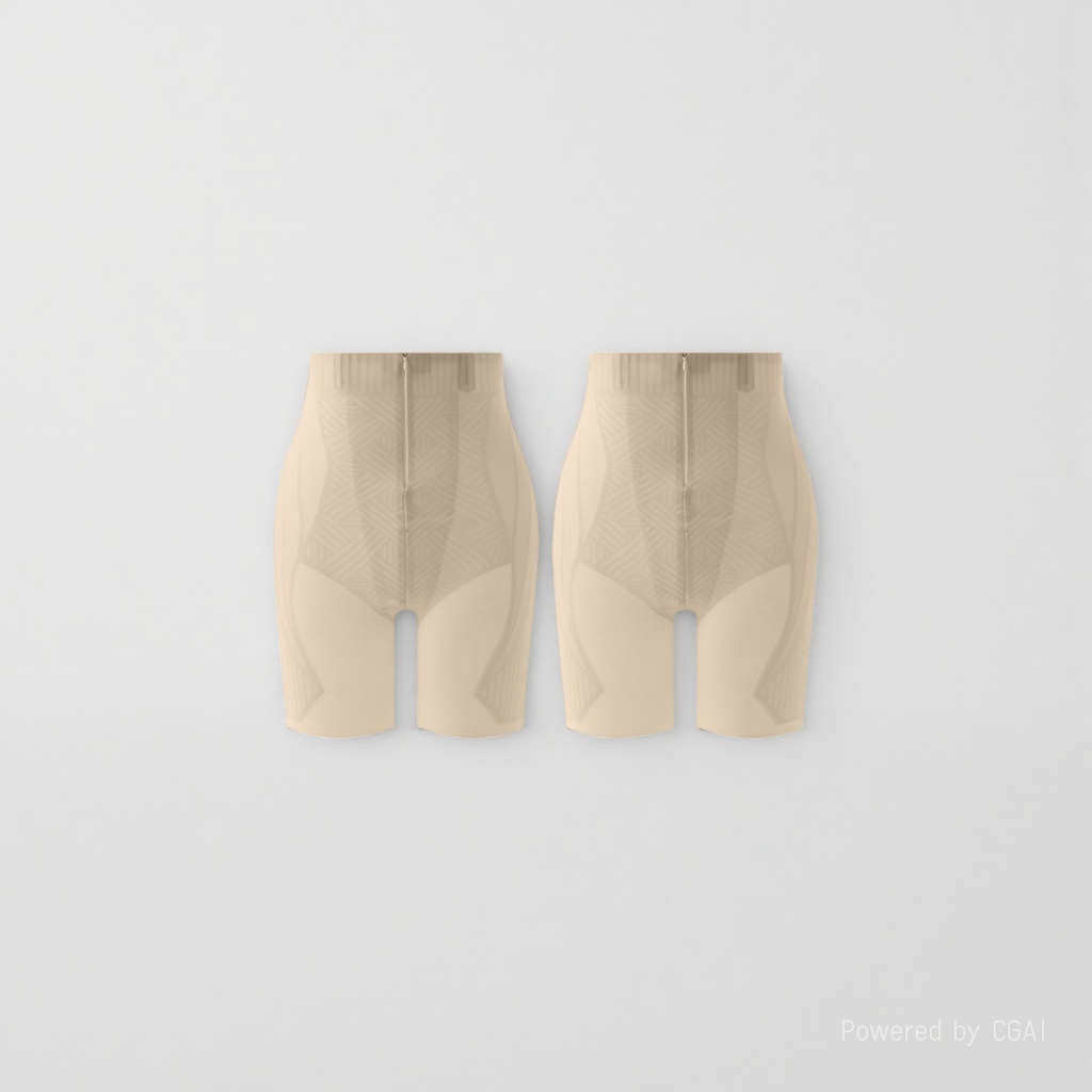 Skin-colored high-waisted shaping pants, women's European and American buttocks pants, summer yoga wear, 5D peach buttocks underwear Application Scenario