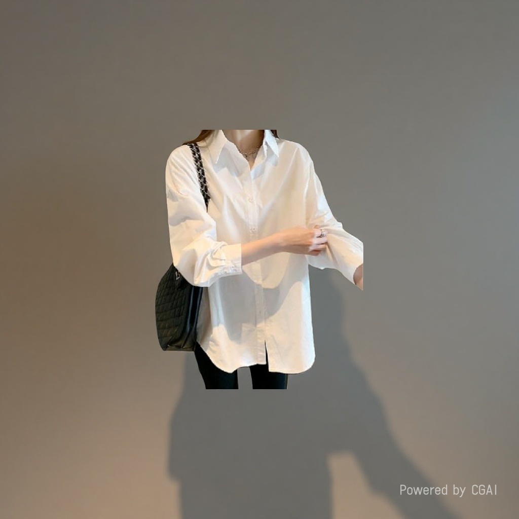 女式衬衫实物图