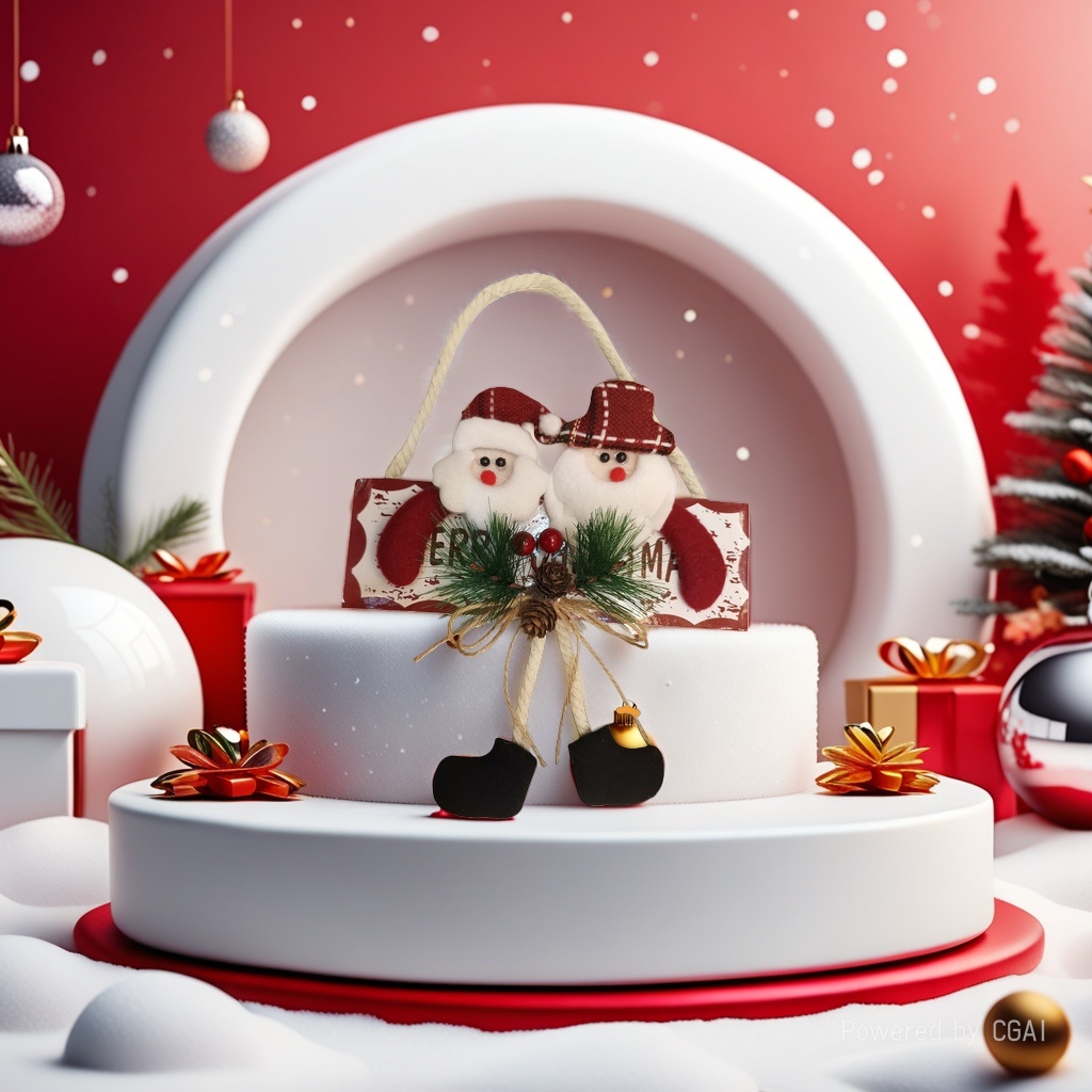 Christmas decorations, creative pendants, reindeer ornaments, scene arrangement, window display, Christmas tree decoration, festival 172018329 Specification image