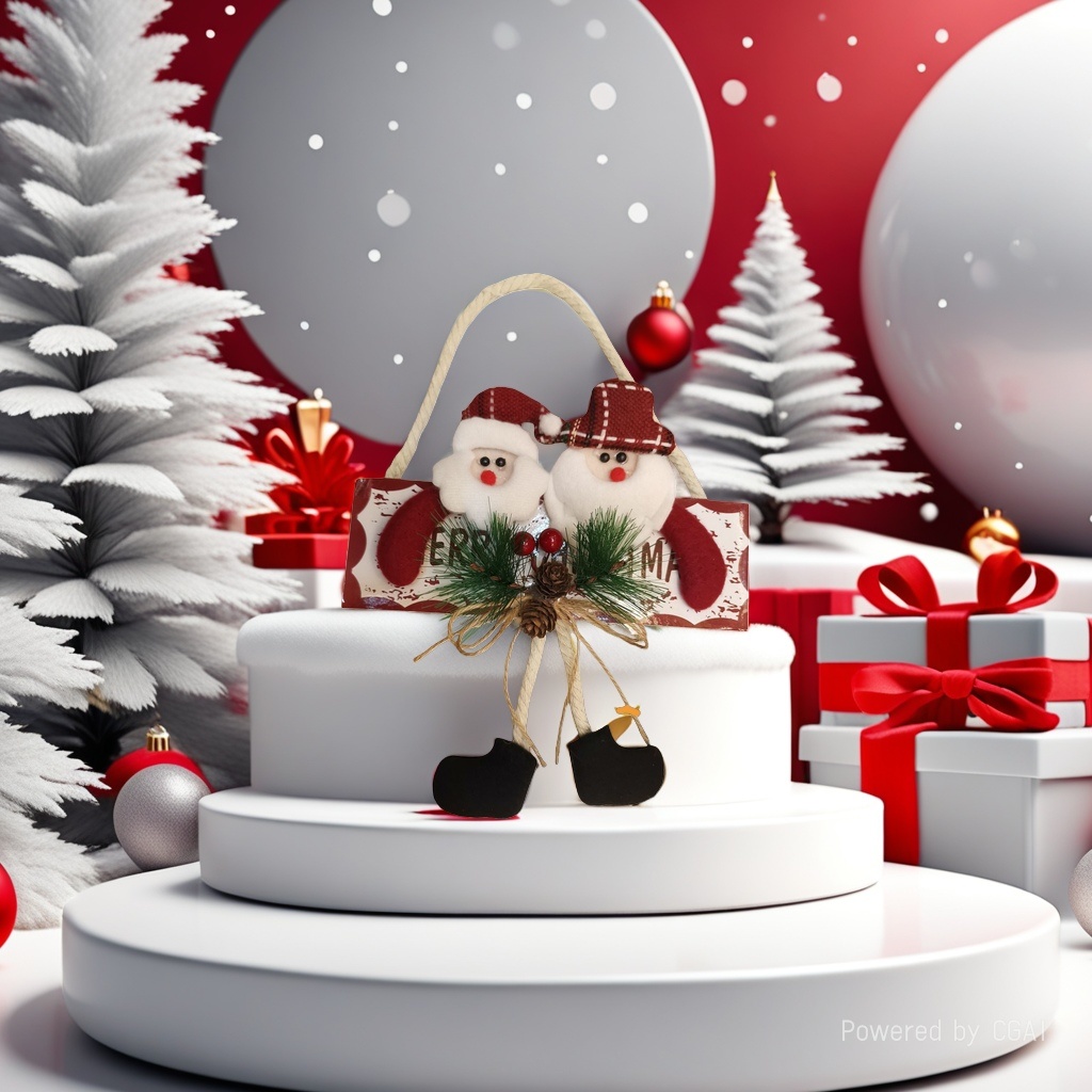 Christmas decorations, creative pendants, reindeer ornaments, scene arrangement, window display, Christmas tree decoration, festival 172018329 Application Scenario