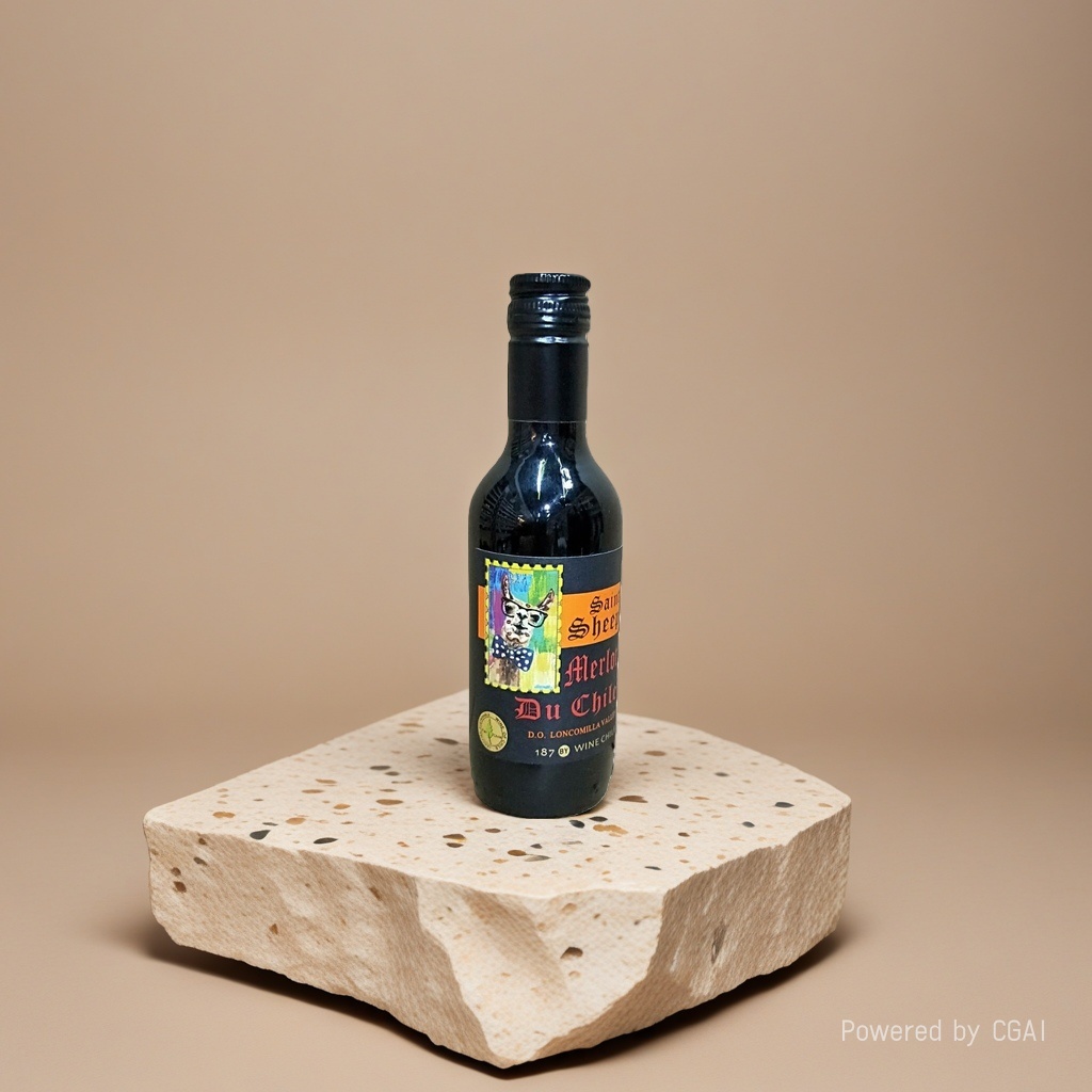 Wine bottle, glass water bottle, wine packaging box, alcohol disinfectant cotton pad, wine gift box set, 172305870 Specification image