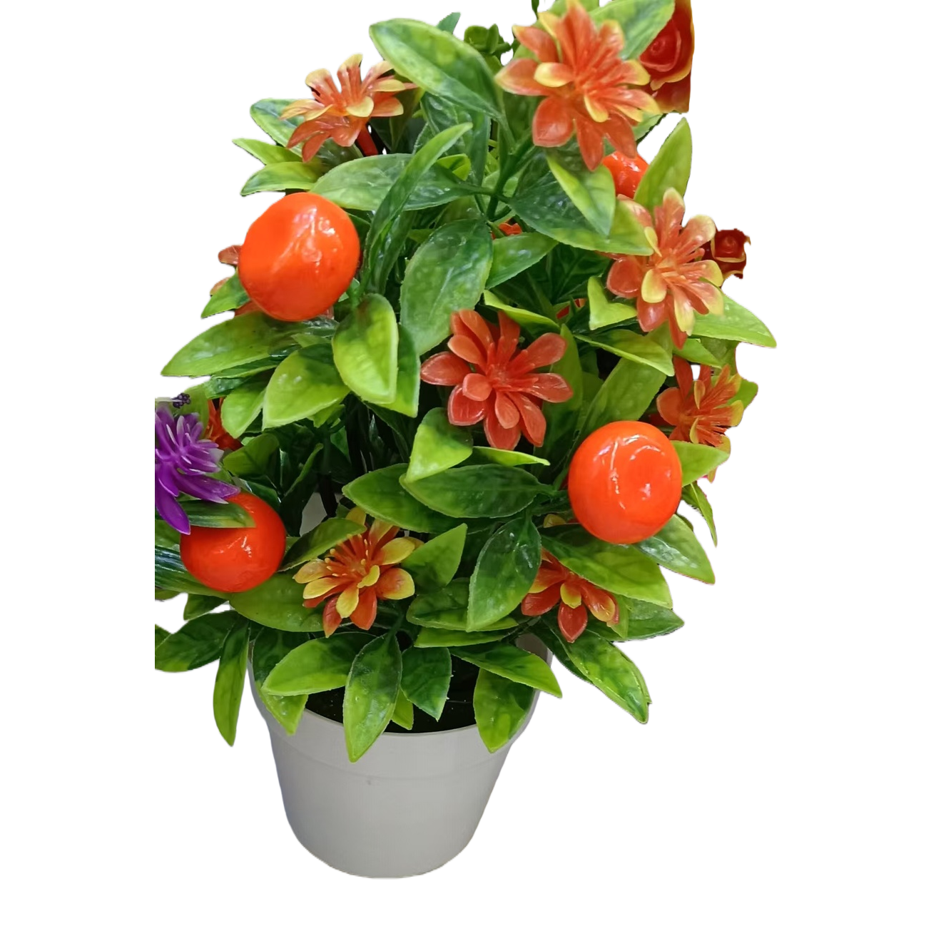 Artificial Phalaenopsis potted plant, plastic green plant, succulent plant, DIY artificial tree 091645134 Item Picture
