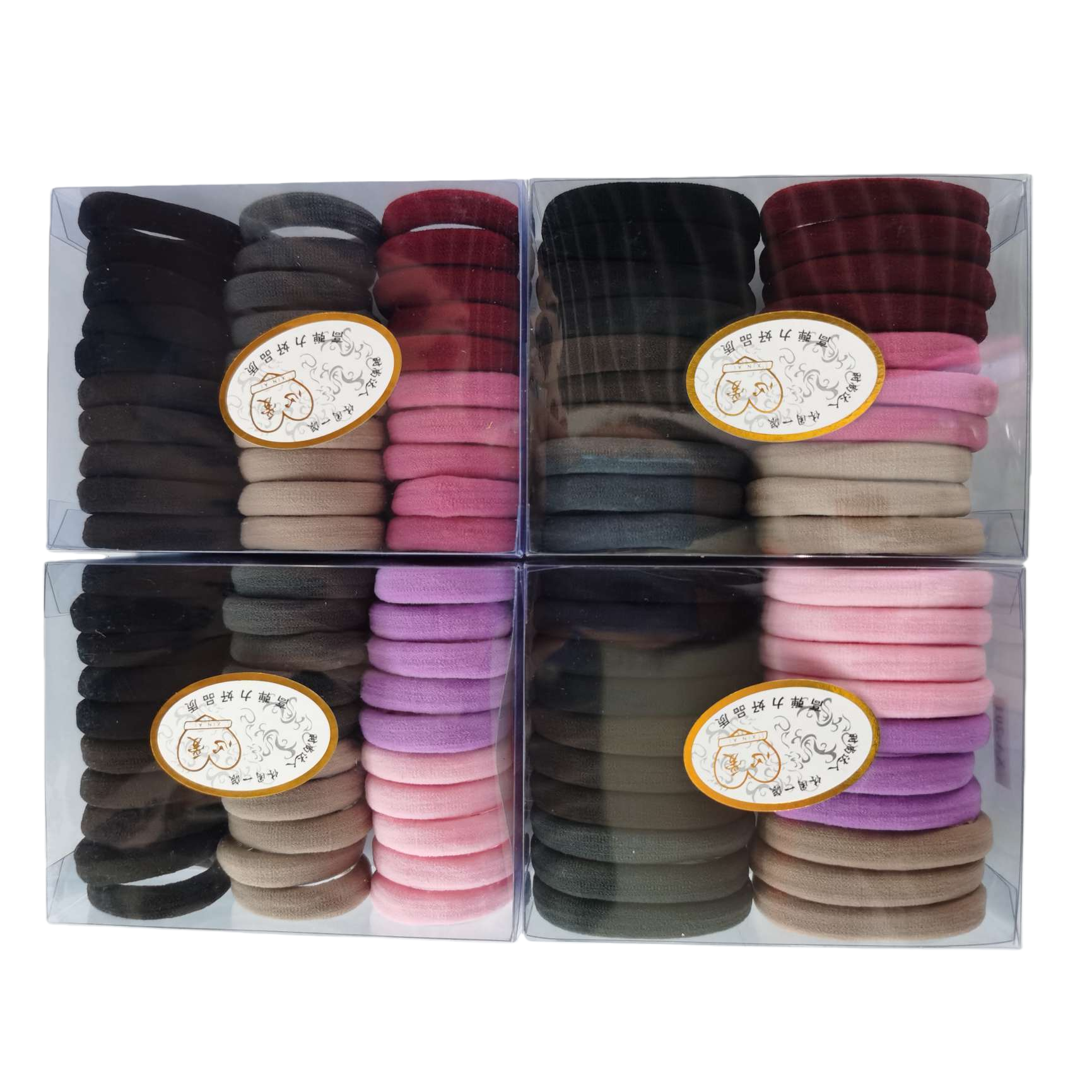 10 pieces of large intestine hair band and hair accessory for women Item Picture
