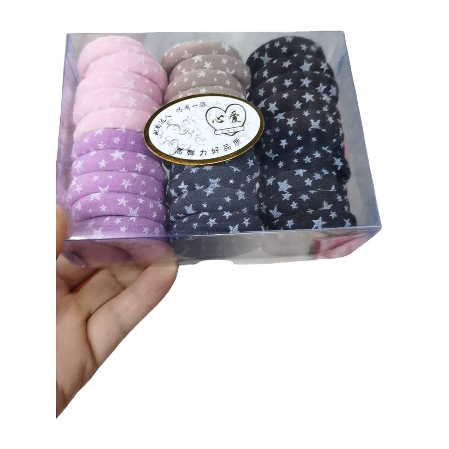 Large Intestine hair band and hair accessory women's fashionable hair rope accessory 10 pieces set 094113126 Item Picture