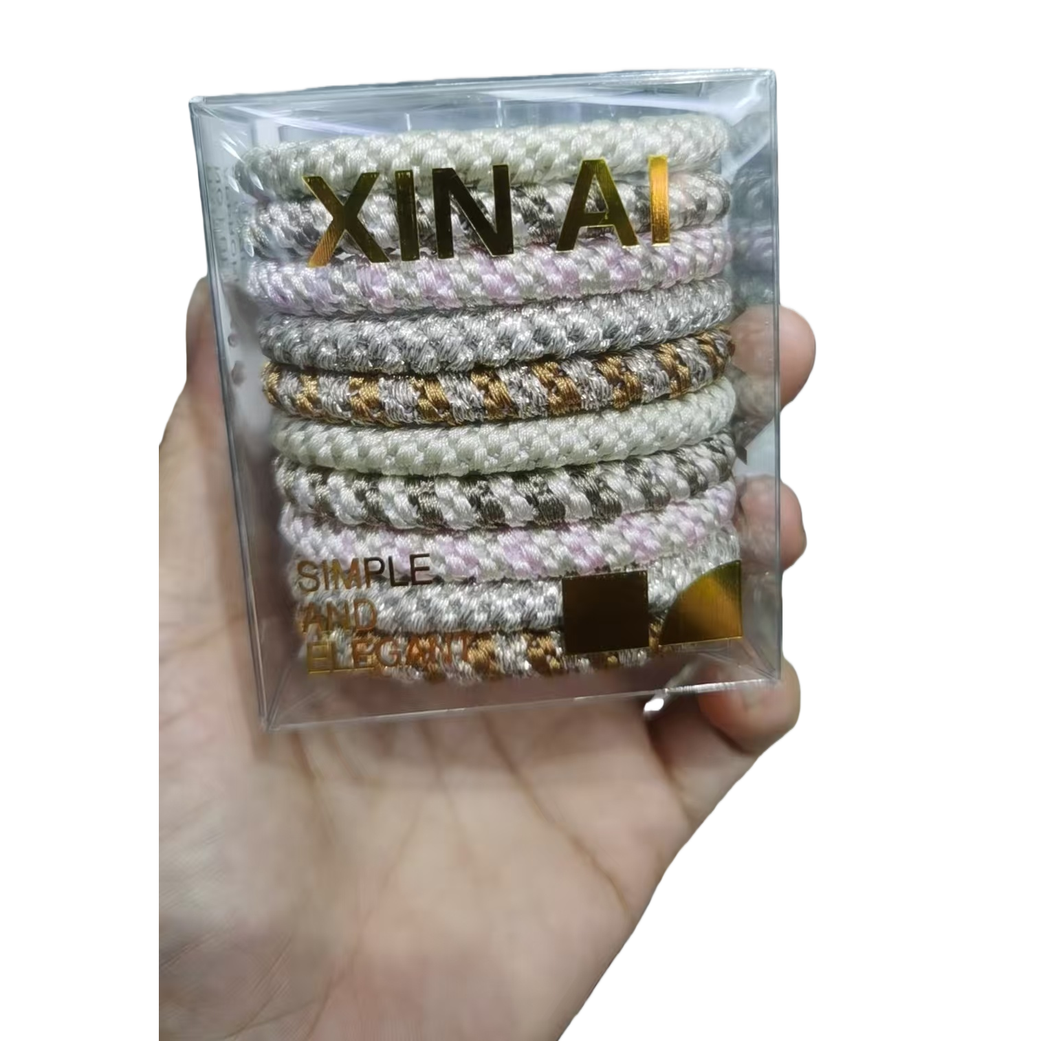 Large intestine hair bands, hair accessories and hair strings are fashionable and versatile, with high elasticity and no damage to hair. 095058988 Item Picture