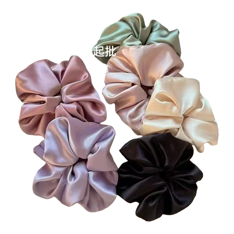 Silk large intestine hair band, hair accessory and fashionable hair rope 095159305 Item Picture