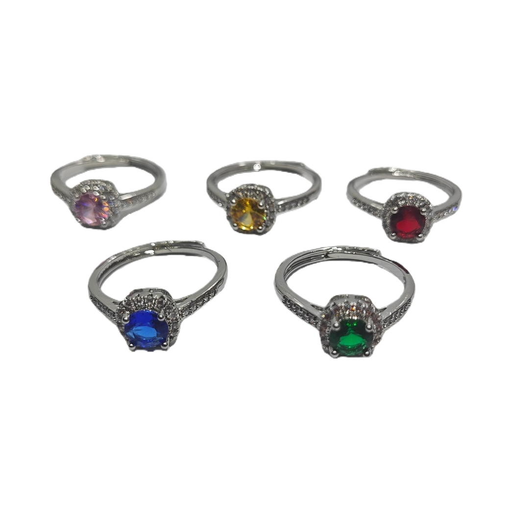 Cross-border European and American retro Colombian luxury dinner oval ring green diamond ring for women, high-quality full diamond women Item Picture