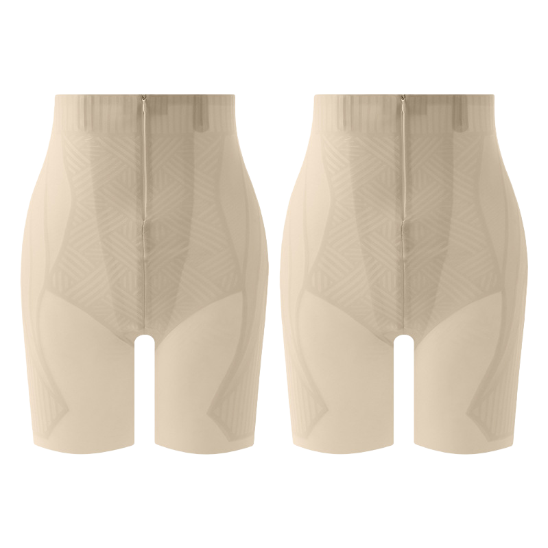 Skin-colored high-waisted shaping pants, women's European and American buttocks pants, summer yoga wear, 5D peach buttocks underwear Item Picture