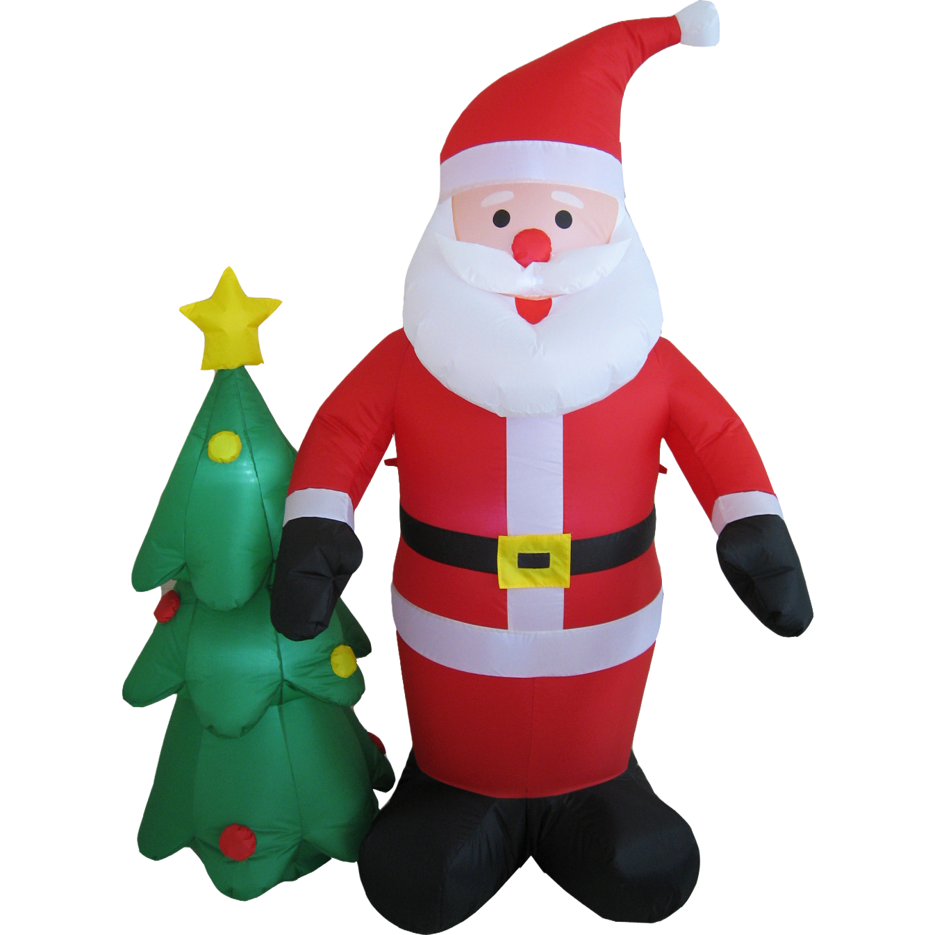 Santa Claus inflatable decoration: 1.8-meter-tall Old man and tree Item Picture