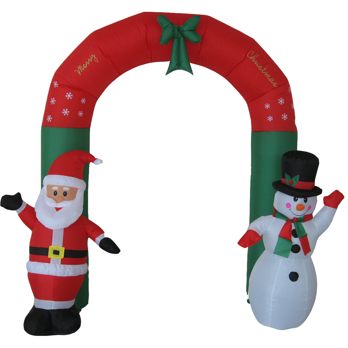 Christmas electric inflatable arch Christmas decoration 2.4-meter arch Item Picture
