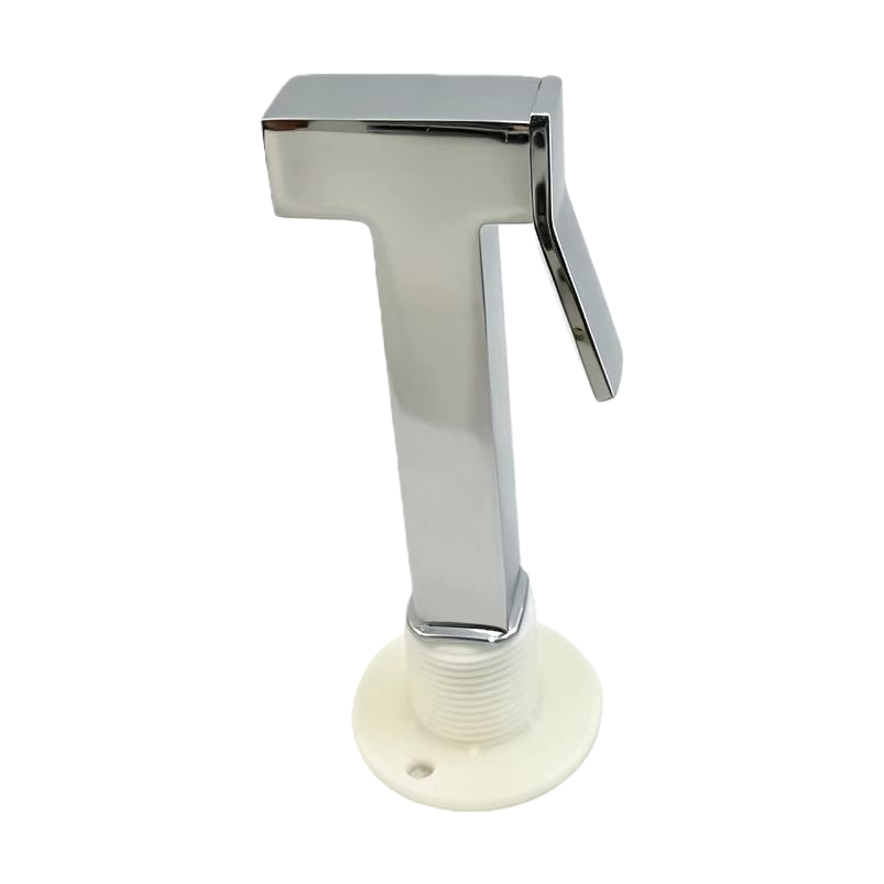Zinc square press type feminine washing machine spray gun - Electroplating Item Picture