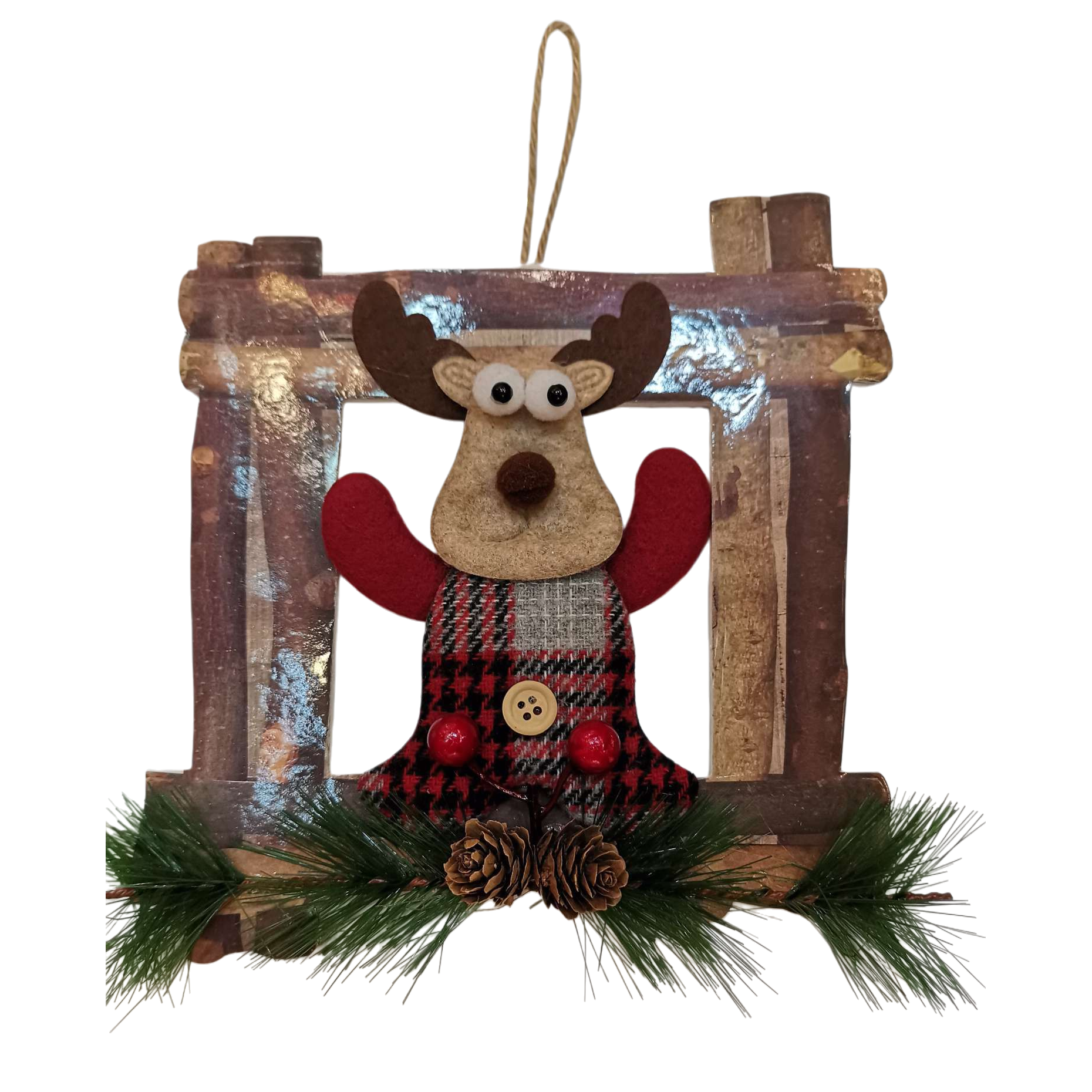 Creative Christmas decorations, reindeer ornaments, display items, scene decoration, window display, Christmas tree decoration for the festival Item Picture
