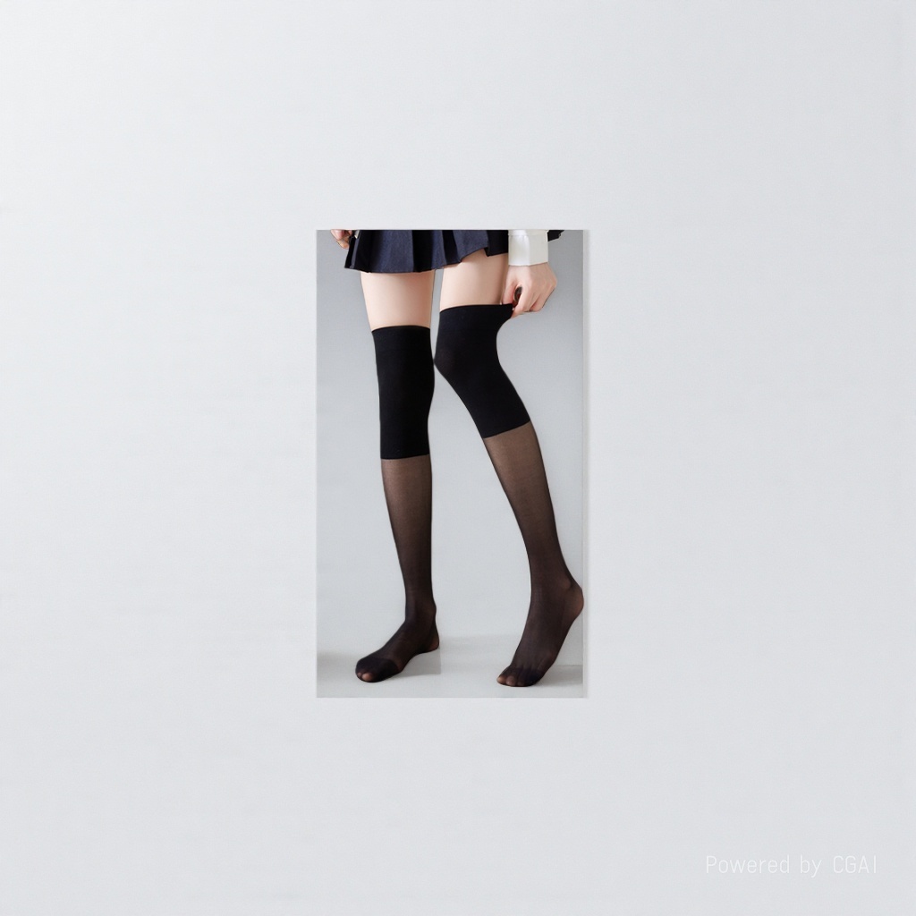 宝娜斯儿童连裤袜黑色过膝踩脚打底袜女夏季不起球丝袜