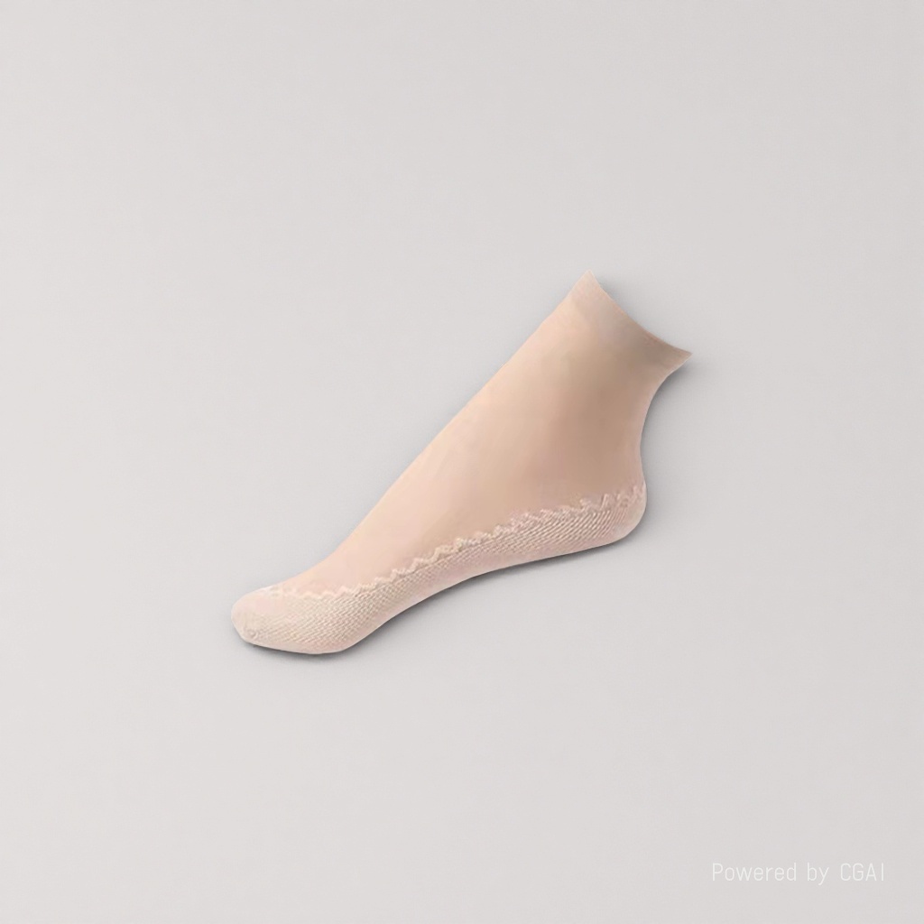 Children's open-crotch skin-colored silk stockings for spring and autumn girls in a tower style Specification image