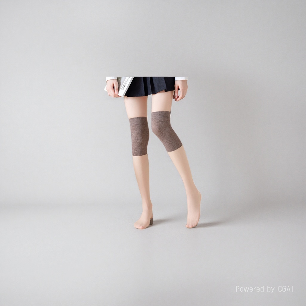 Silicone knee pads for sports, leg muscle pads, heated knee pads, suitable for both men and women, providing support and protection Application Scenario