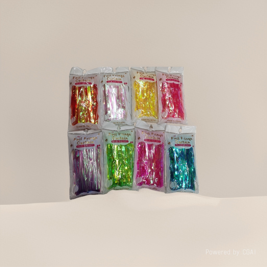 1X2 3M silk M colorful door curtain for festival scene arrangement and party decoration Application Scenario