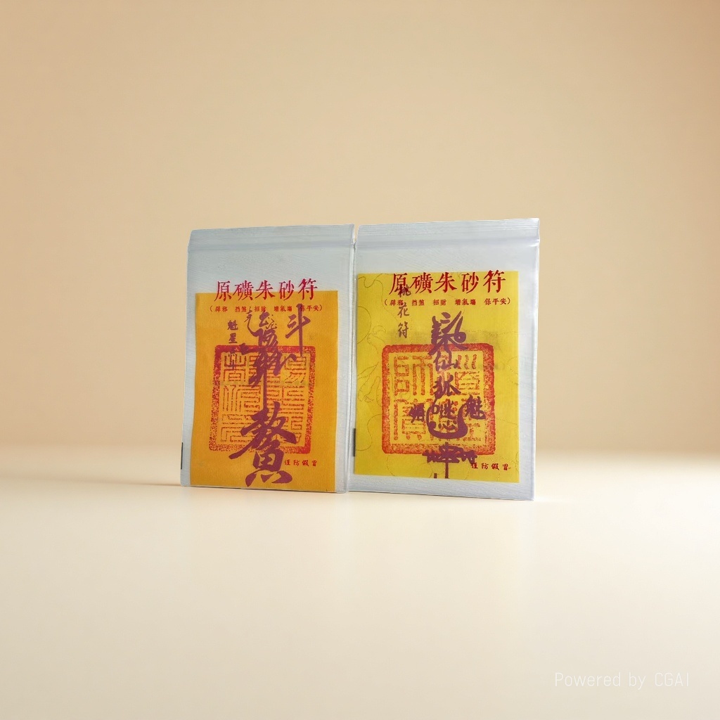 New Taoist Celestial Master Zhong Kui handcrafted mobile phone stickers, cinnabar talisman for attracting wealth, Peace and Wenchang Pagoda Wealth Treasury cultural and creative mobile phone case