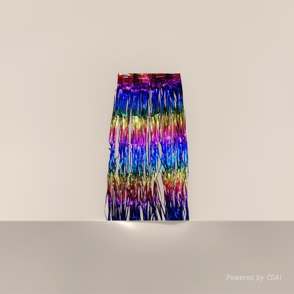 1X2M 1.6-thread gradient color stripe latte art decorative atmosphere arrangement Specification image