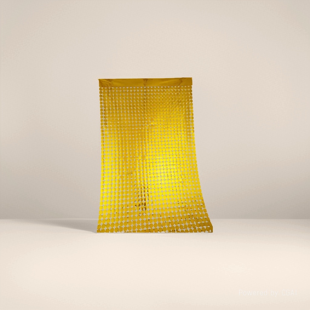 1.6-thread 1X2 small square door curtain color strips for atmosphere and scene arrangement Specification image