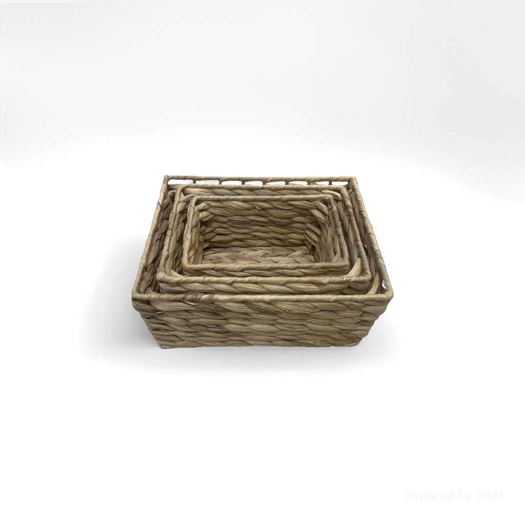 Woven storage basket, multi-functional organizing and storage box details Picture