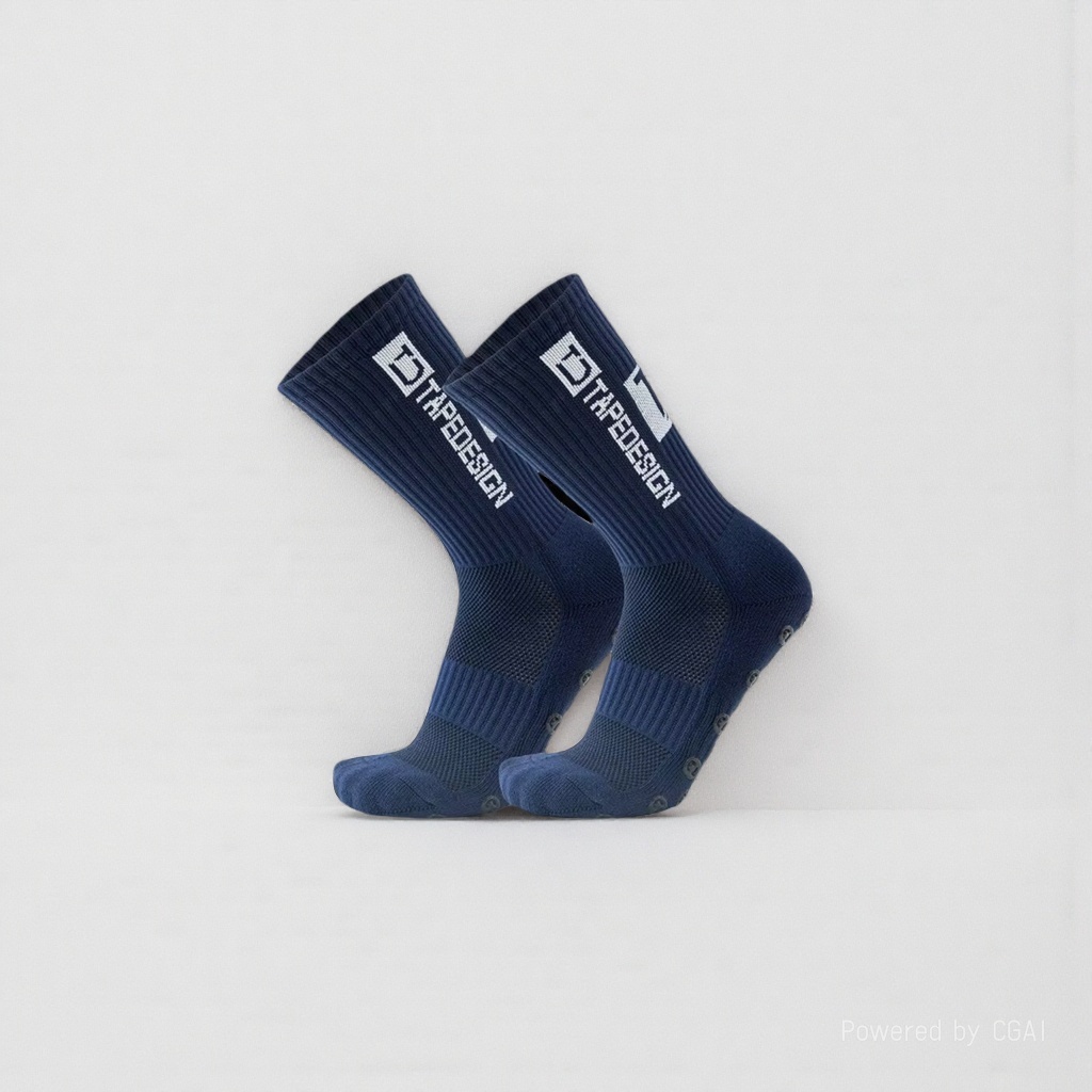 Dark blue sportswear casual cotton socks for men and women, long and trendy socks Application Scenario