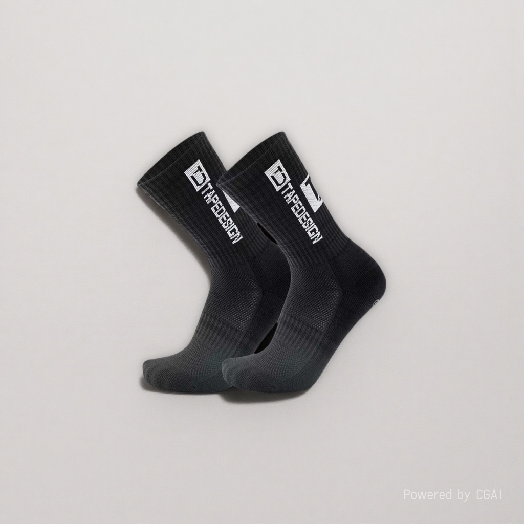 Black sporty casual cotton socks for men and women, long and trendy socks Application Scenario