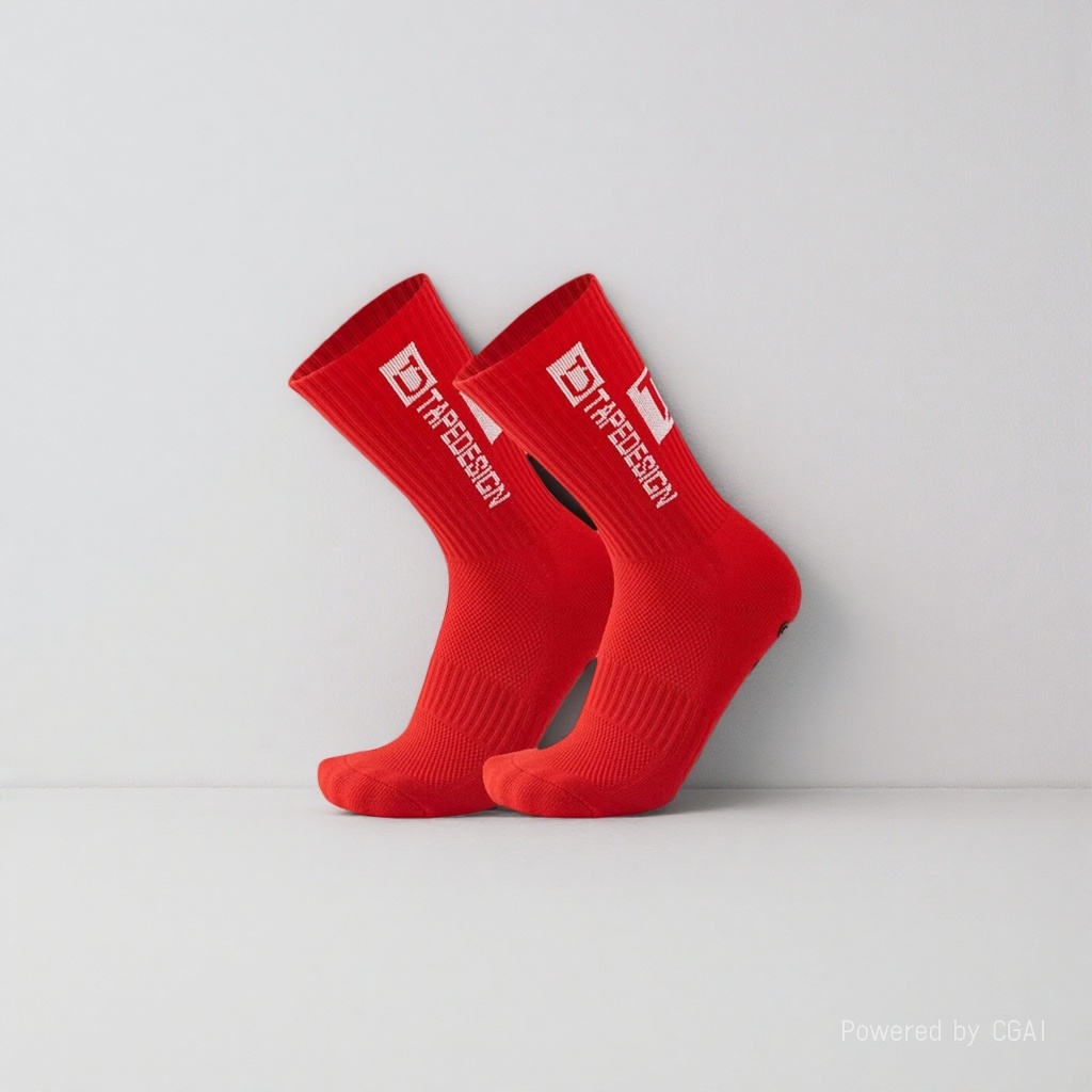 Red children's open-crotch stockings for spring and autumn girls in a tower style Specification image