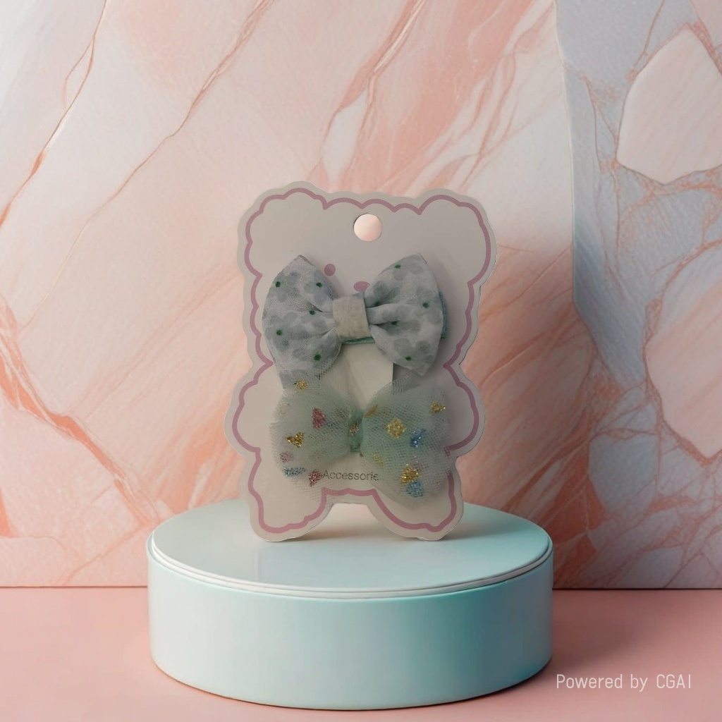 Bow hair accessories, sweet and cute girlish headwear, and other hair accessory categories