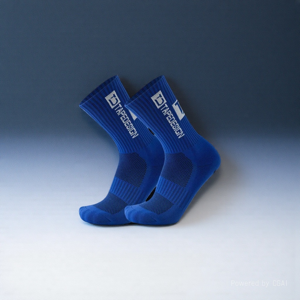Blue sporty casual cotton socks for men and women, long and trendy socks Application Scenario