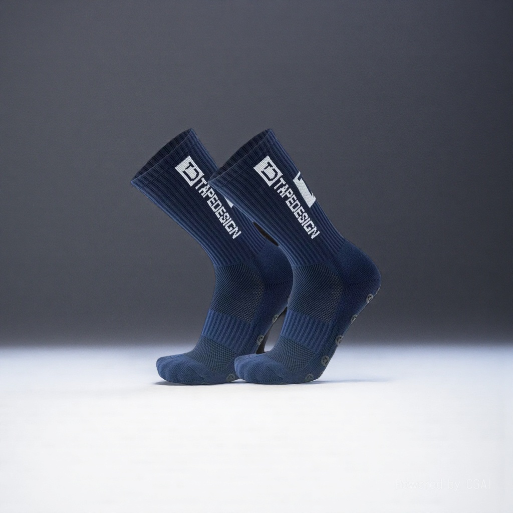 Dark blue sportswear casual cotton socks for men and women, long and trendy socks Application Scenario
