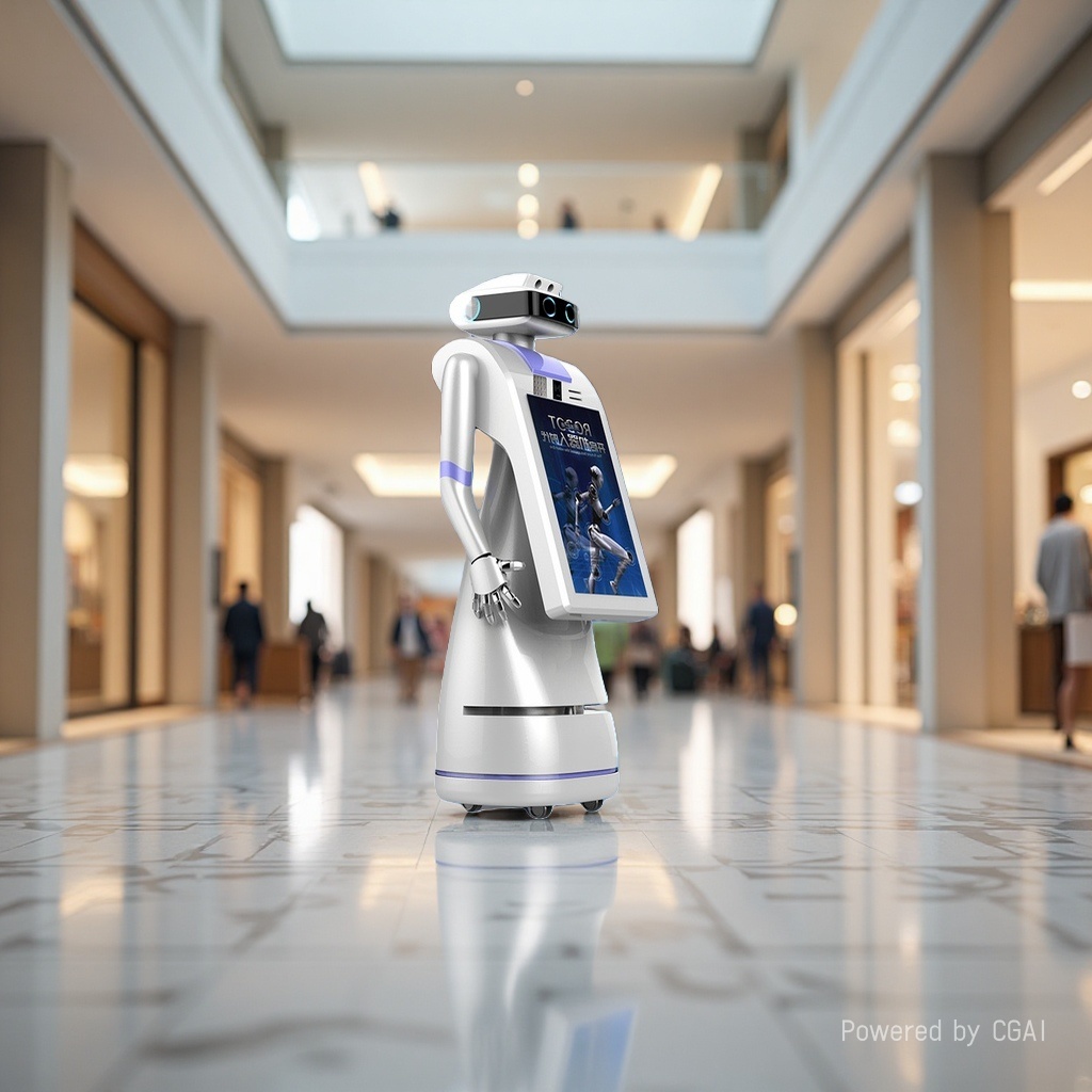 Factory automatic delivery robots, multi-point transportation, multi-machine scheduling, automatic positioning and cruise intelligent robots details Picture