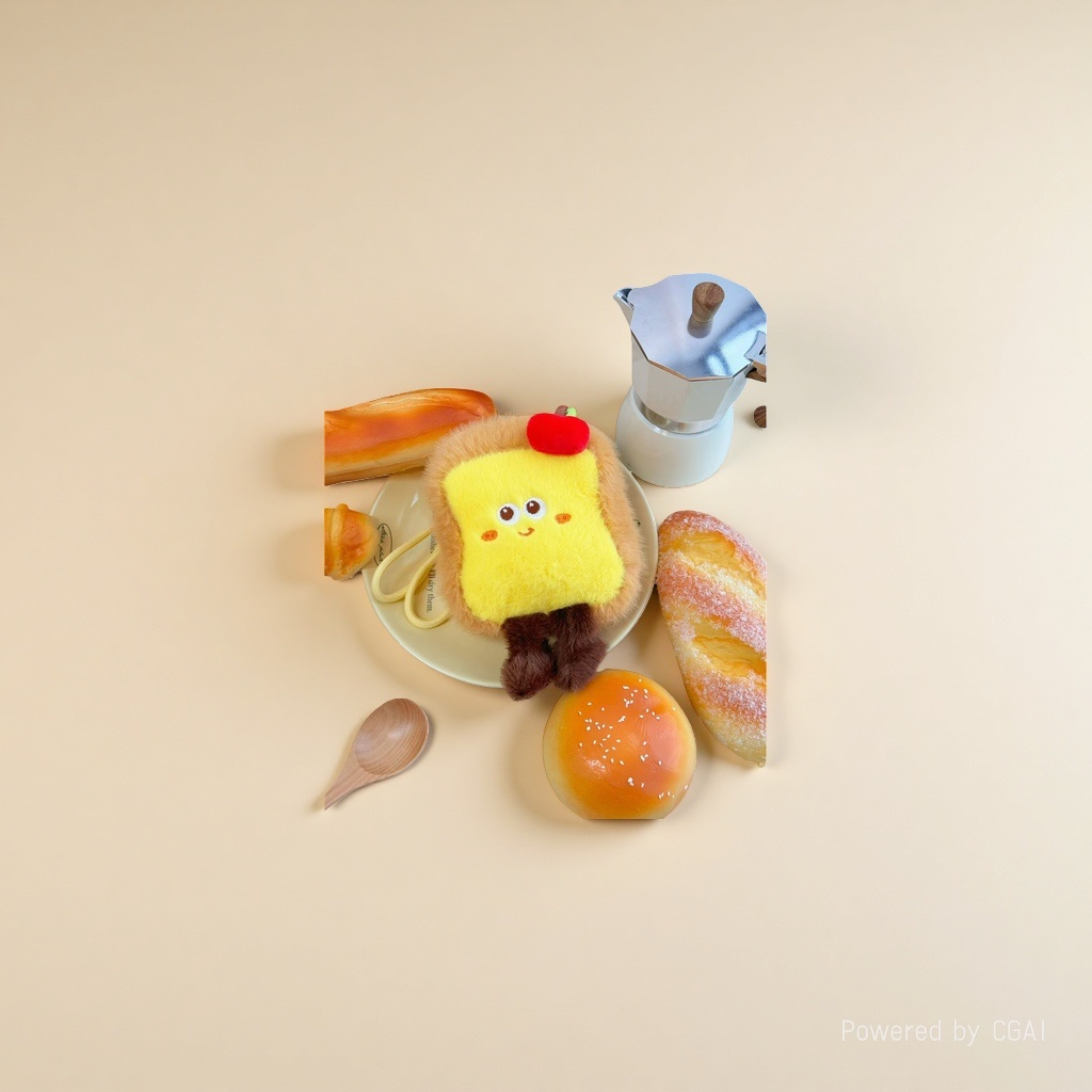 Delicious Western food, hamburgers, French fries, sandwiches, plush toys, food figurines, table companions, and palm-sized ornaments Specification image