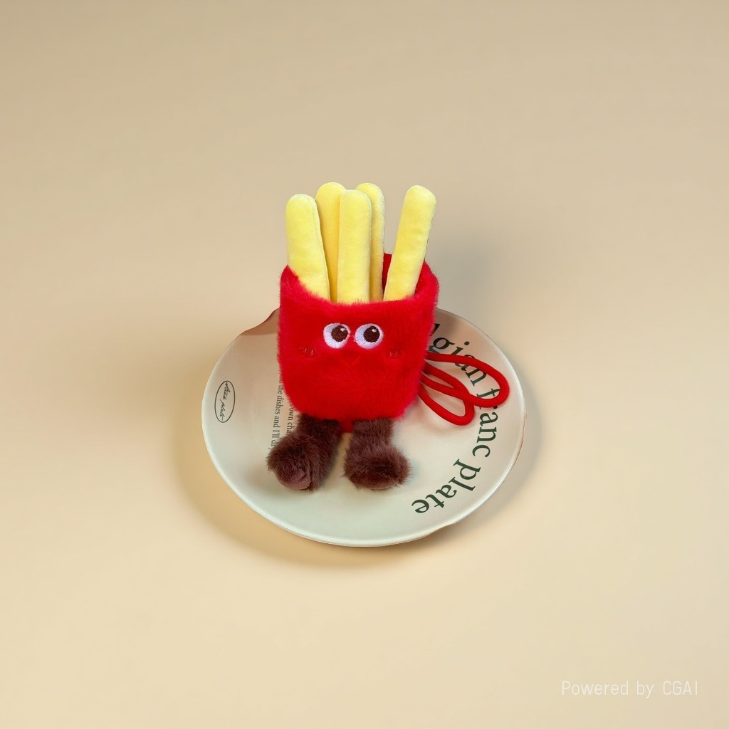 Cute hamburgers, fries, plush pendants, sushi croissants, creative food figurines, decorative items, cartoon keychains, dolls. 093803058 details Picture