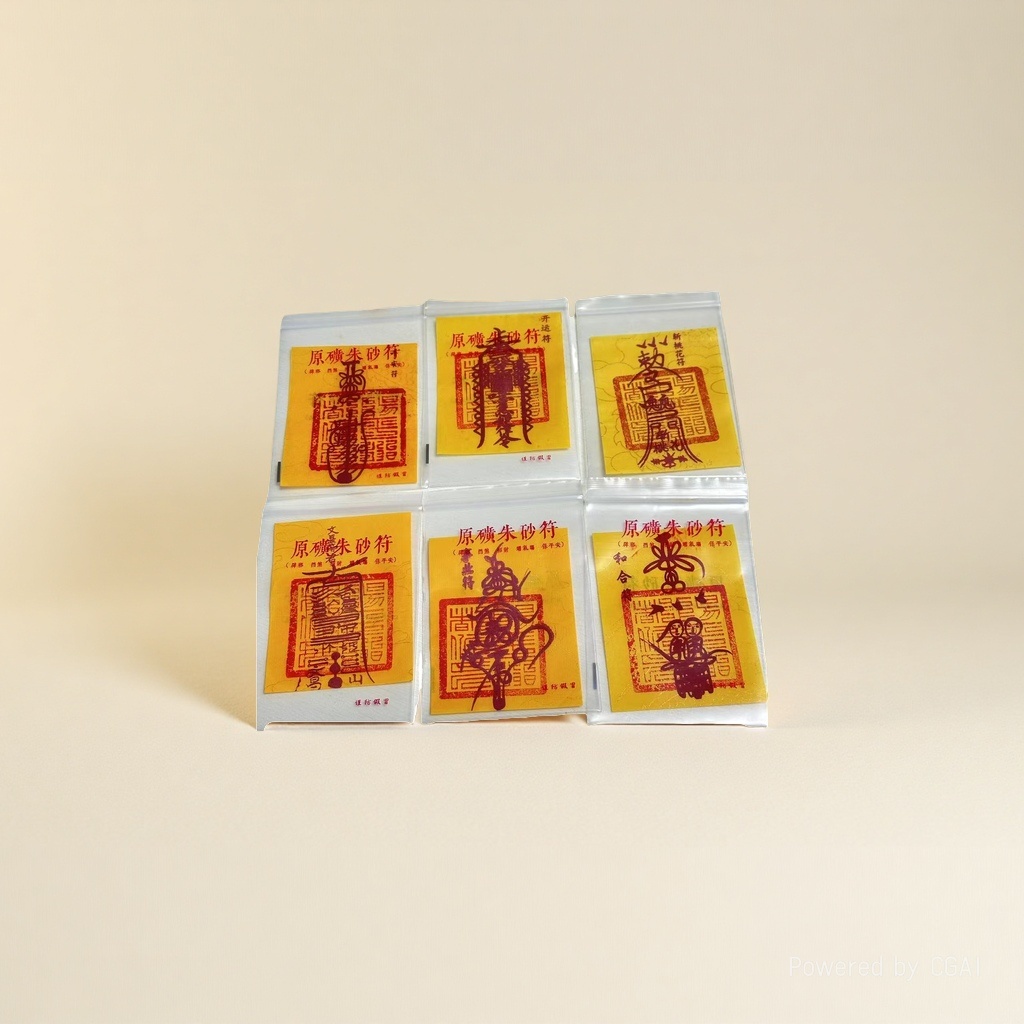 Wholesale of 32 types of hand-painted cinnabar cultural and creative products such as Yellow fortune, yellow paper, peace, and Wenchang. For business inquiries, please contact customer service at 094457320 Application Scenario