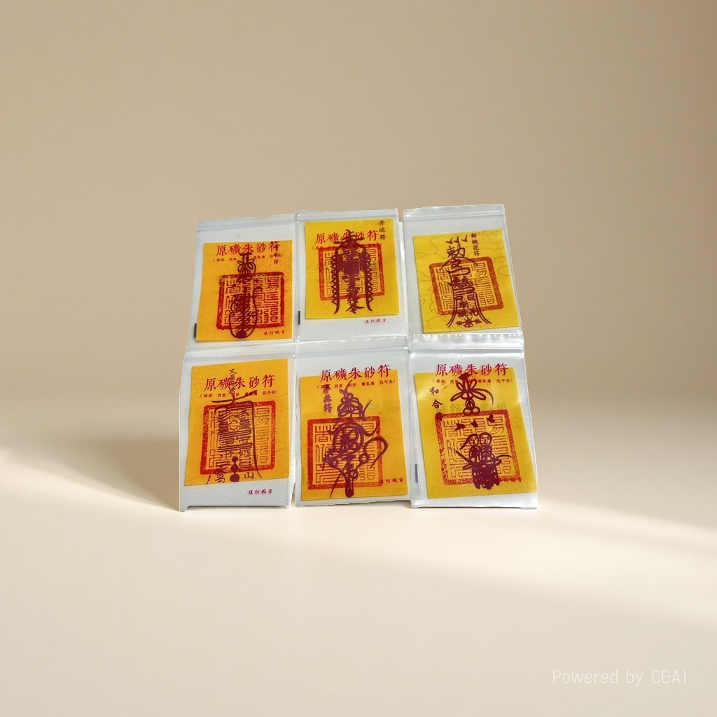 Wholesale of 32 types of hand-painted cinnabar cultural and creative products such as Yellow fortune, yellow paper, peace, and Wenchang. For business inquiries, please contact customer service at 094457320 Specification image