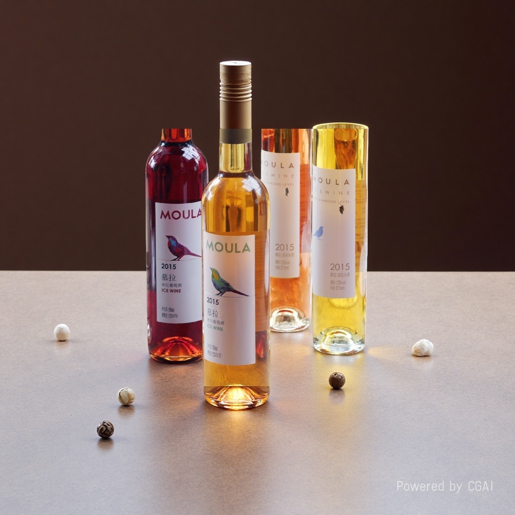 MOULA冰酒石不锈钢冰块酒瓶专用冰酒降温神器180g