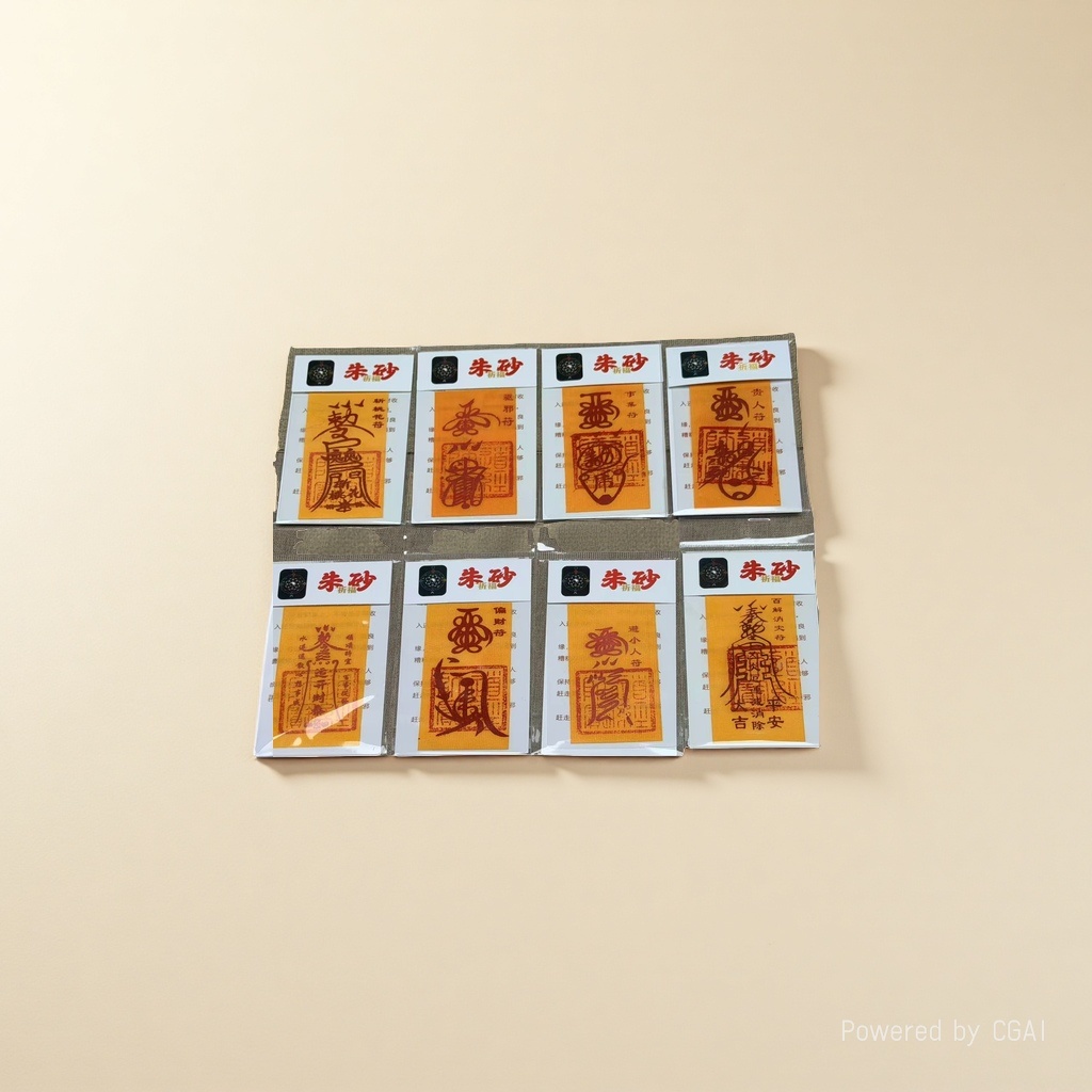 Wholesale of 32 items including hand-painted cinnabar cultural and creative products such as Yellow Fortune, yellow paper, Ping 'an, and Wenchang. For business inquiries, please contact customer service to view the catalogue. 2 Application Scenario
